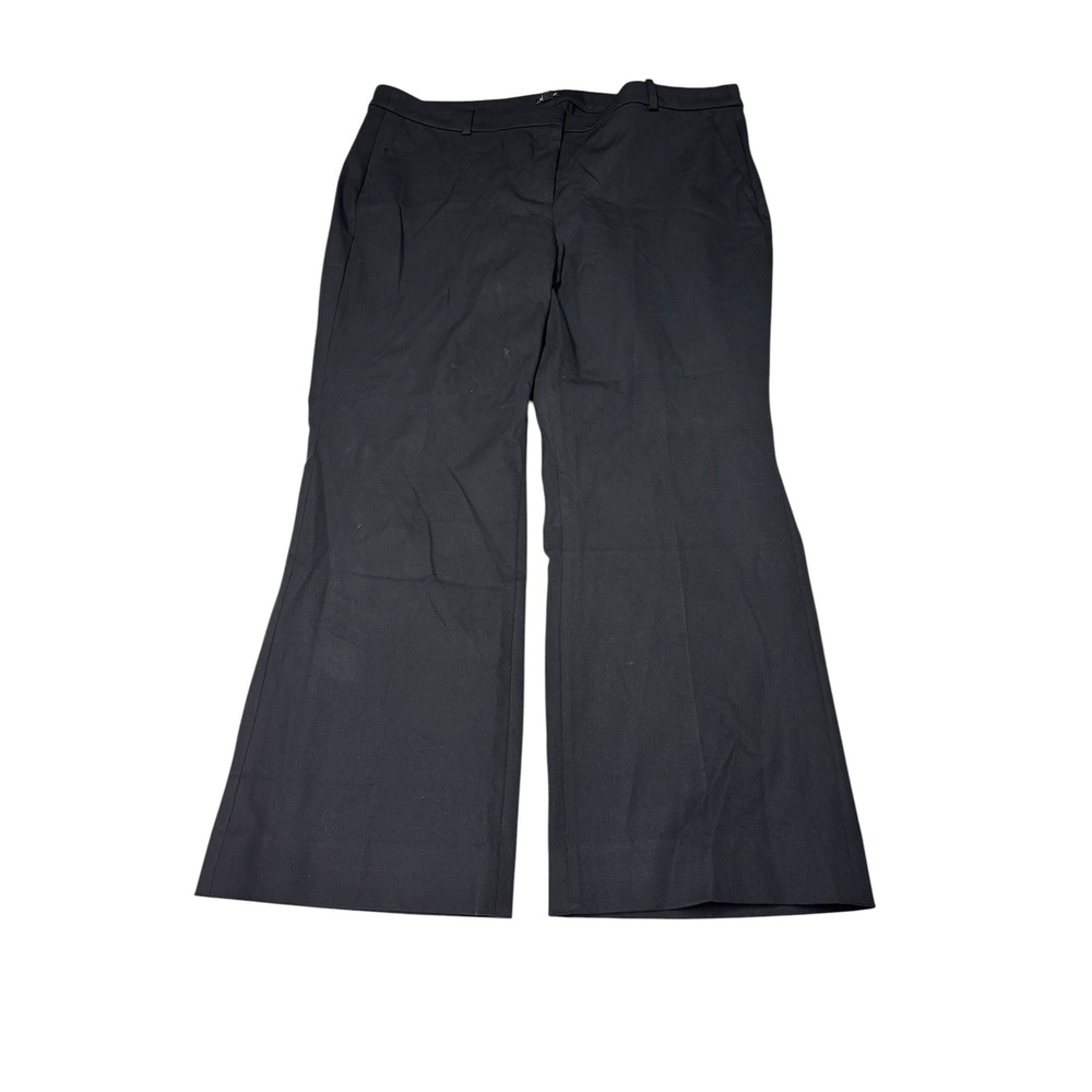 NWT J.Crew Black Kaya Pant Bi-Stretch Cotton Blend CI418 Womens 16 40X28